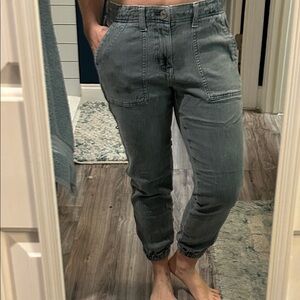 American Eagle Outfitters Women's Charcoal Ankle Jeans